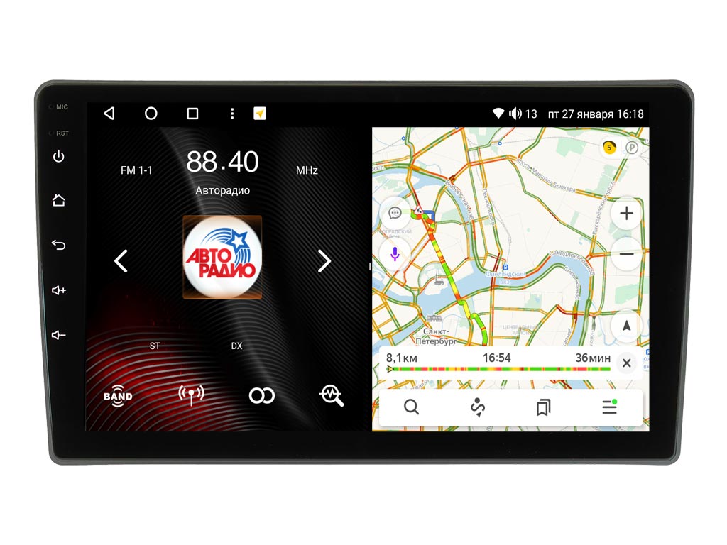 Штатная автомагнитола Vaycar 10VO8 для GAZ Gazelle Next 2016 Андроид 8128 8 ядер 3843000₽