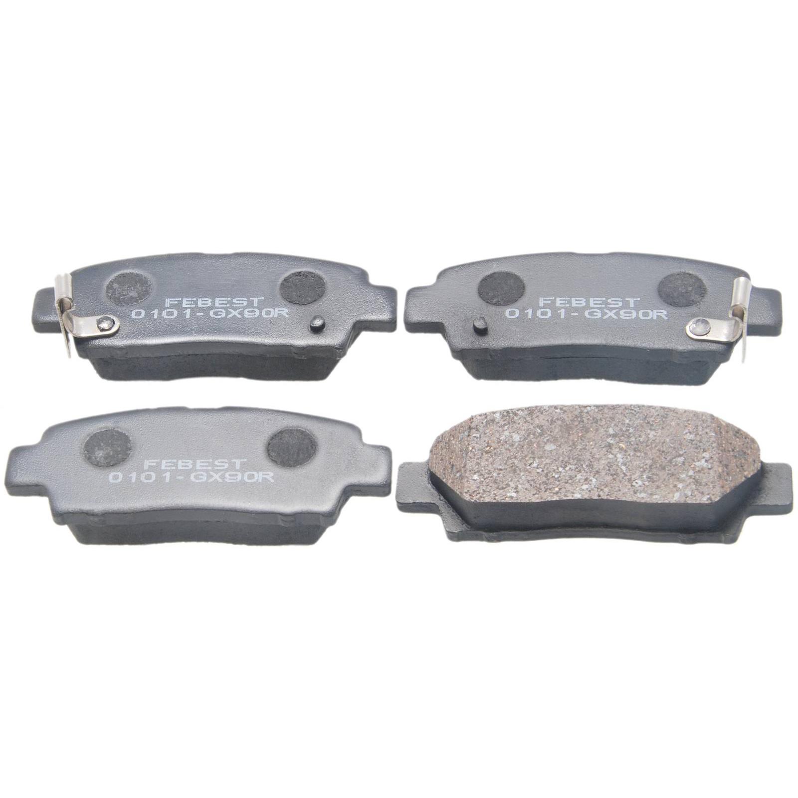 

Колодки тормозные задние для автомобилей TOYOTA 0101-GX90R FEBEST