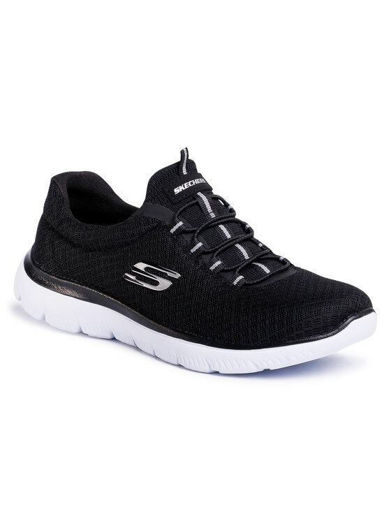 

Кроссовки женские Skechers Summits 12980/BKW черные 40 EU, Черный, Summits 12980/BKW