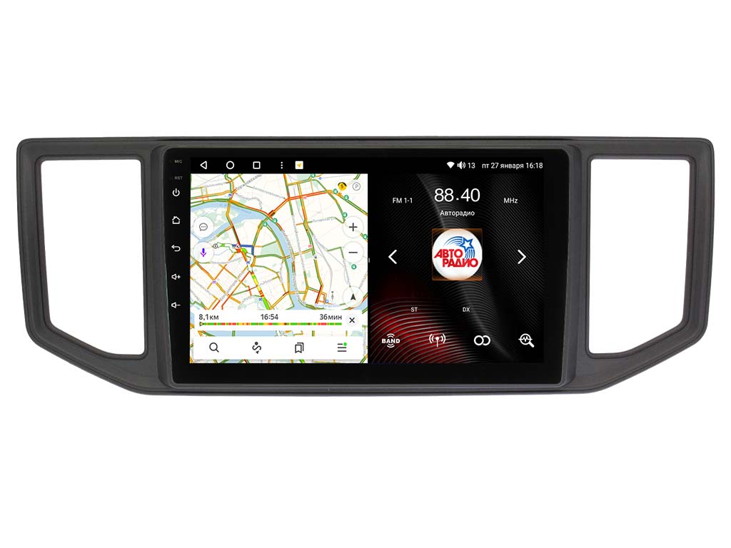 Магнитола Vaycar 10V2 для VOLKSWAGEN Crafter 2017 Андроид 232 8 ядер 2550000₽