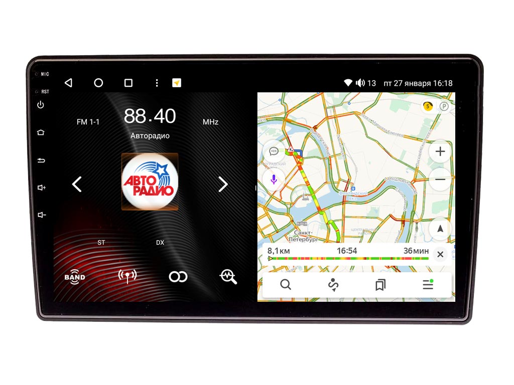 Магнитола Vaycar 10V2 для VOLKSWAGEN SKODA Universal 836 Андроид 232 8 ядер 2550000₽