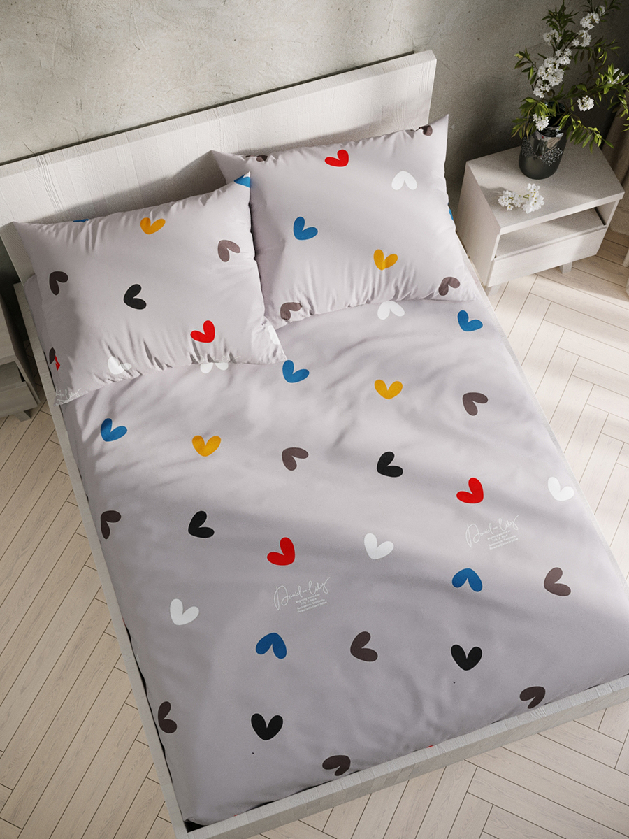 

Простынь на резинке Simple House Lazar 90х200 см