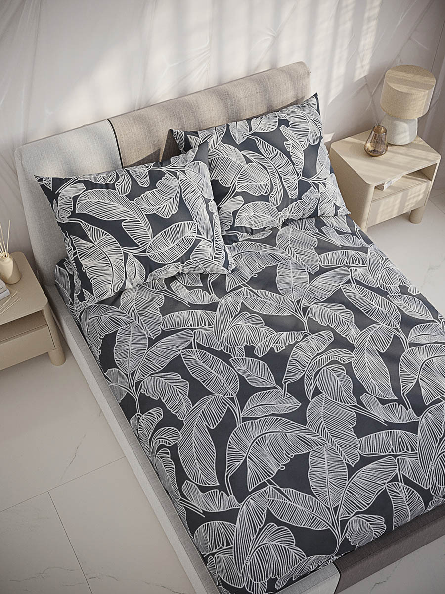 

Простынь на резинке Simple House Fern 180х200