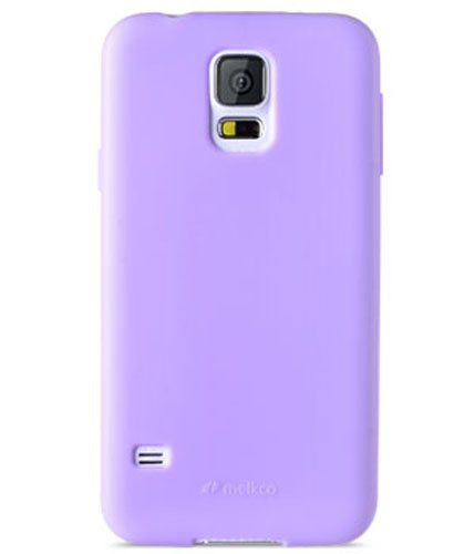 

Силиконовый чехол Melkco Poly Jacket TPU Case для Samsung Galaxy S5 Mini - сиреневый