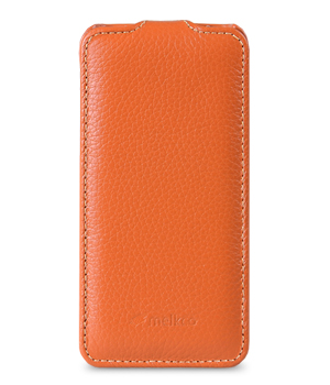 

Кожаный чехол Melkco для Sony Xperia Z3 Compact / Z3 Mini / D5803 - Jacka Type - оранжевый