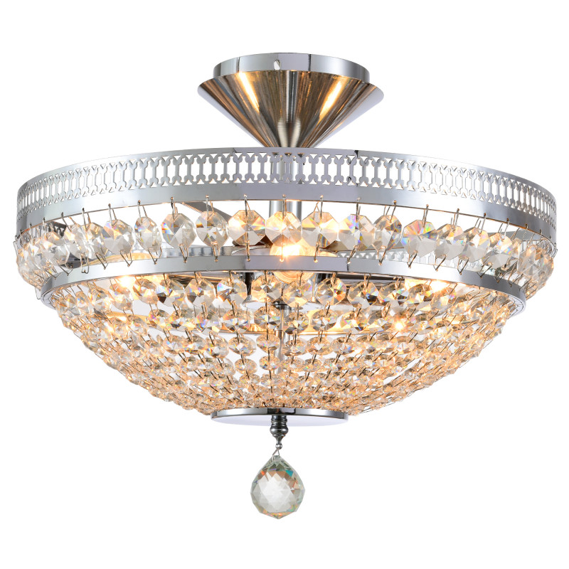 

Люстра на штанге Natali Kovaltseva BAROCCO 81405/4C CHROME