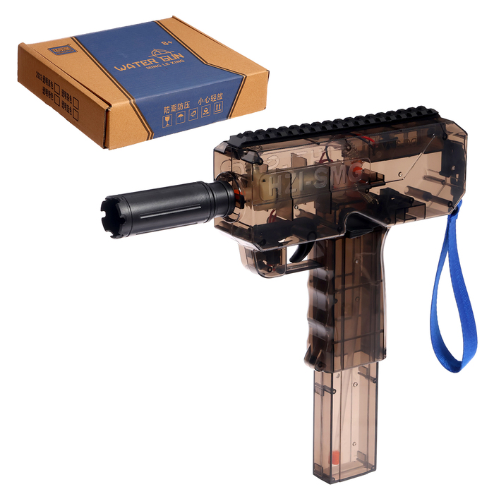 Водный пистолет игрушечный Аква-Экспресс работает от аккумулятора 32,5 см