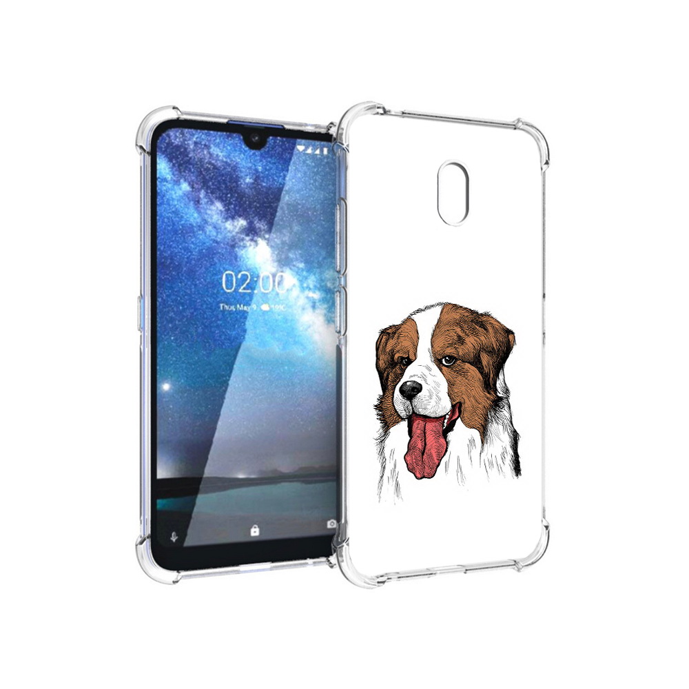 

Чехол MyPads Tocco для Nokia 2.2 бетховен (PT134721.103.230), Прозрачный, Tocco
