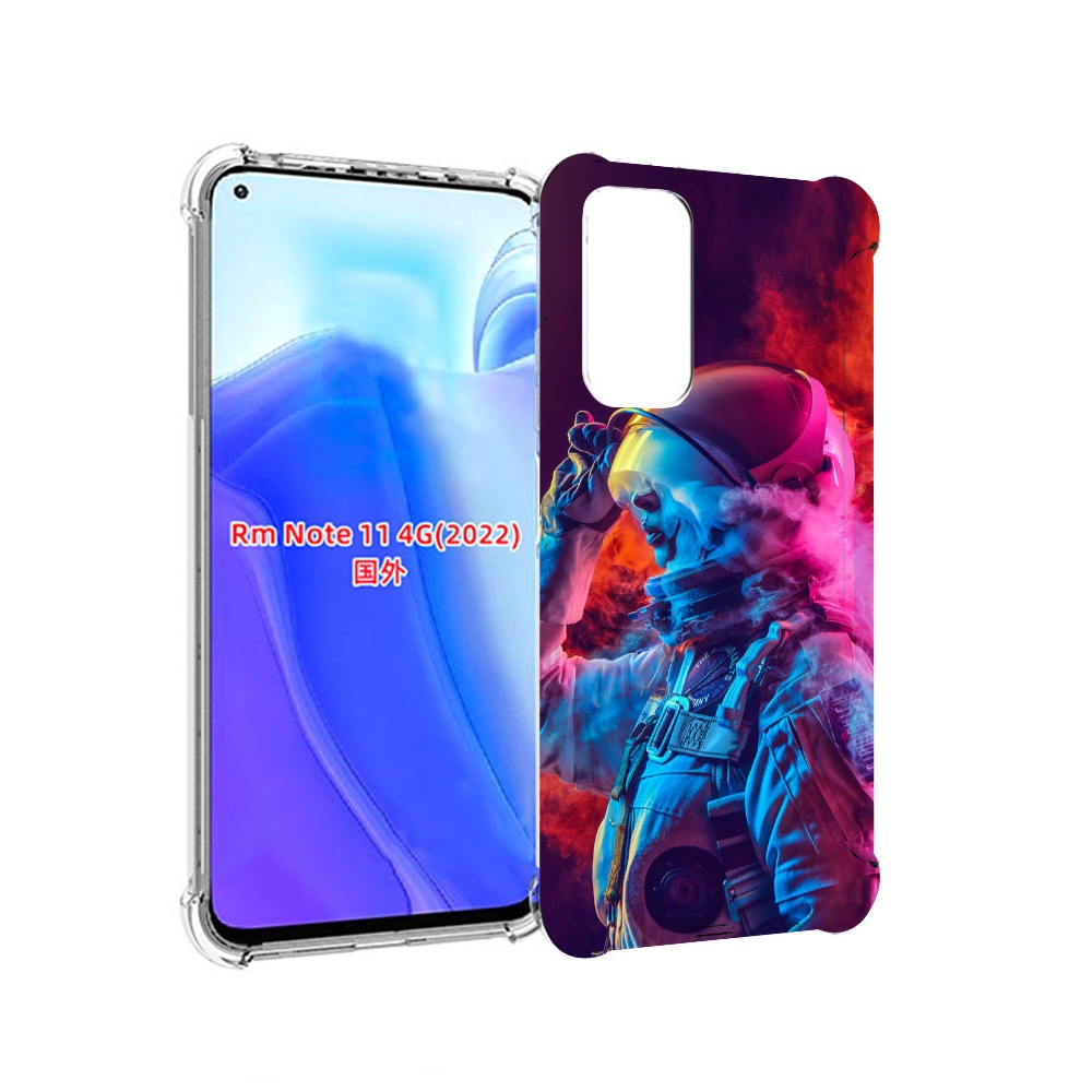

Чехол MyPads астронавт в дыму для Xiaomi Redmi Note 11 4G ( Глобальная версия ), Tocco