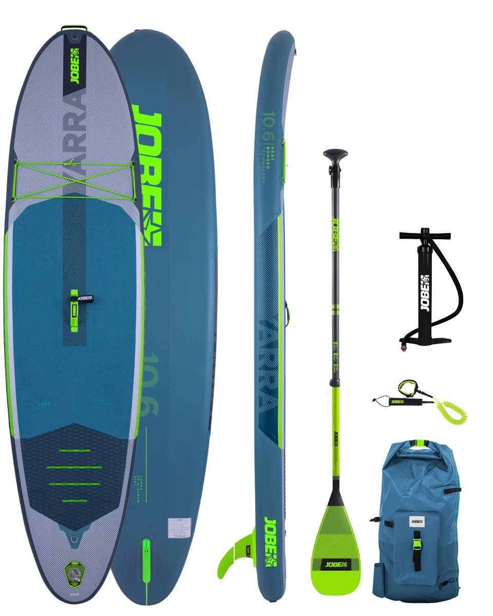 SUP-борд Jobe Aero Yarra 320x81x15 см серый/синий