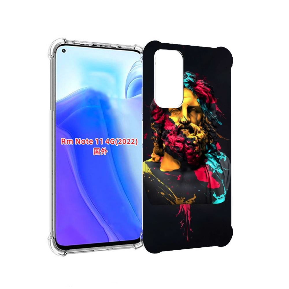 

Чехол MyPads арт-статуя-краски для Xiaomi Redmi Note 11 4G ( Глобальная версия ), Tocco
