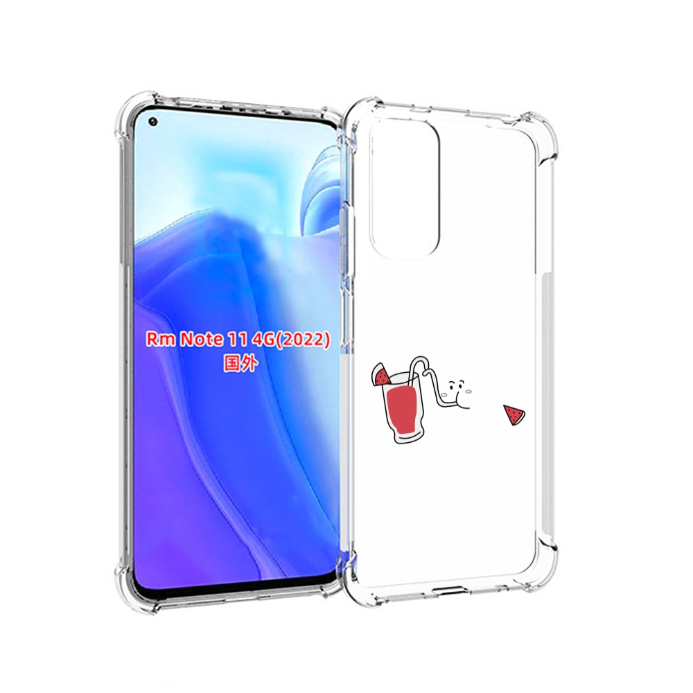 

Чехол MyPads арбузный-напиток для Xiaomi Redmi Note 11 4G ( Глобальная версия ), Tocco