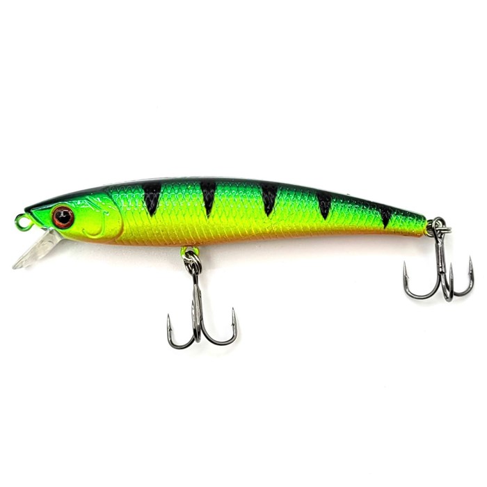 

Namazu Воблер Namazu BOB-fish, L-87мм, 8,7г, минноу, тонущий (0,5-1,0м), цвет №3, Зеленый