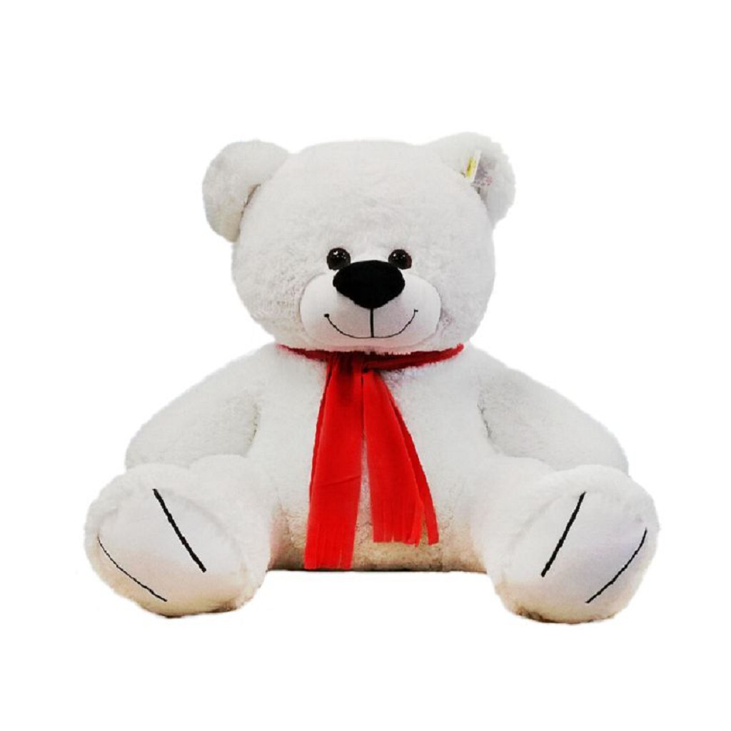 Мягкая игрушка Fanrong Медведь Платон 110 см Белый МПН-110б