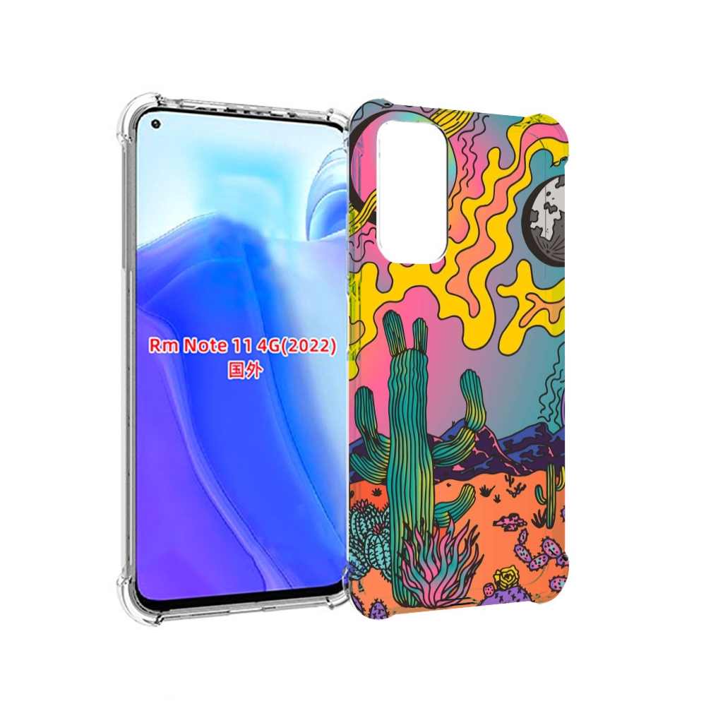 

Чехол MyPads акварельные рисунки для Xiaomi Redmi Note 11 4G ( Глобальная версия ), Tocco