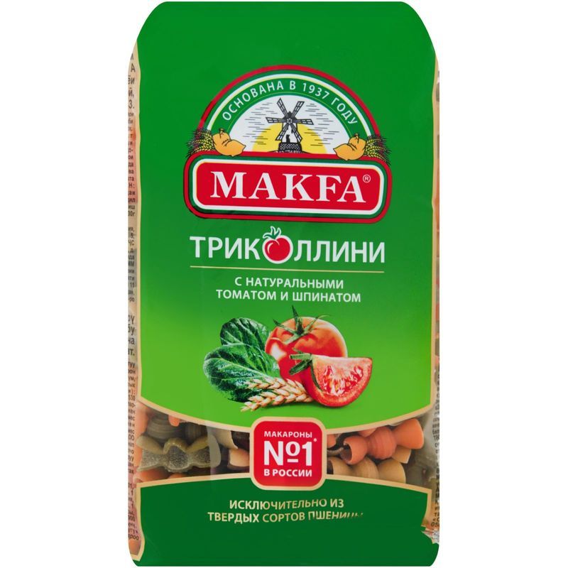 

Макаронные изделия Makfa Триколлини Свитки 450 г