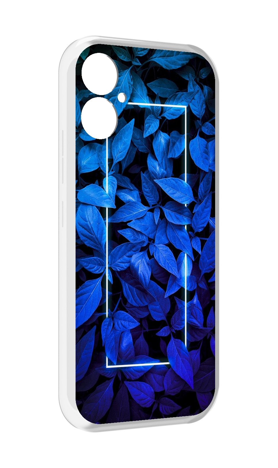 

Чехол MyPads голубые цветочки неон для Tecno Spark 9 Pro \ Spark 9T, Прозрачный, Tocco