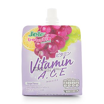 

Желе питьевое Jele Beautie с виноградным соком и витаминами А-С-E 140 г