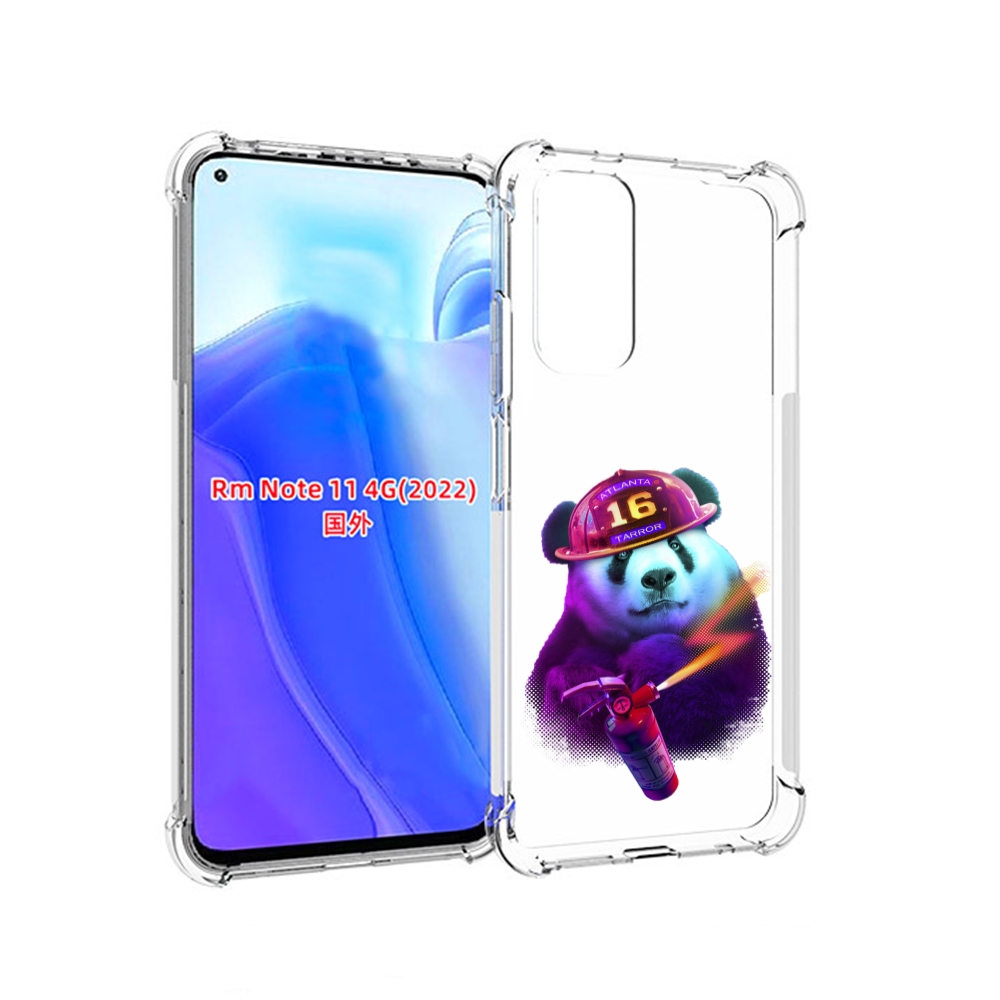 

Чехол MyPads Яркая панда детский для Xiaomi Redmi Note 11 4G ( Глобальная версия ), Tocco