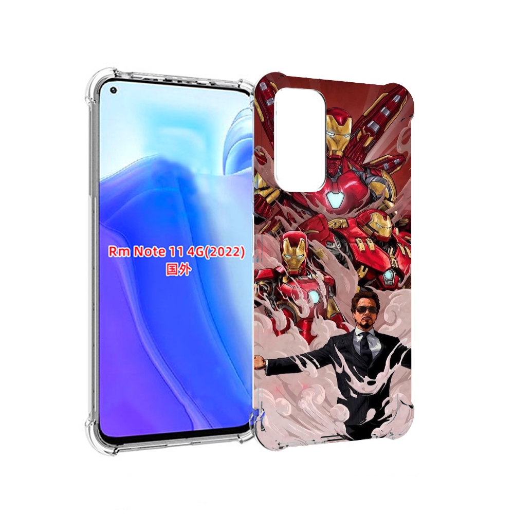 

Чехол MyPads Тони-Старк-и-костюмы для Xiaomi Redmi Note 11 4G ( Глобальная версия ), Tocco