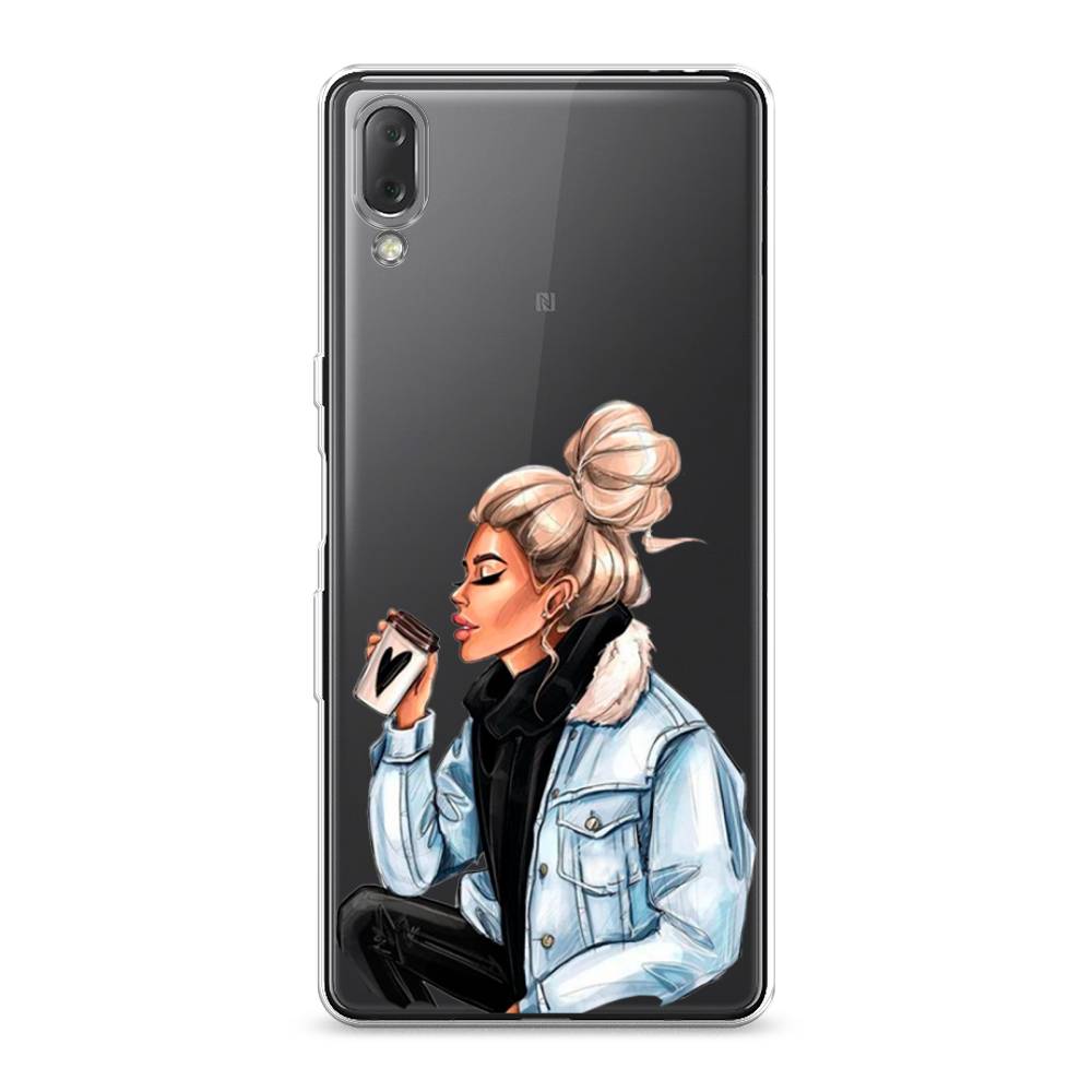 

Чехол Awog на Sony Xperia L3 "Cute girl", Разноцветный, 54450-7