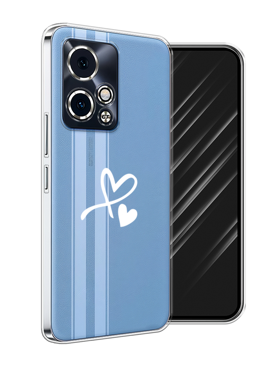 

Чехол Awog на Honor 90 GT "Сердечко минимализм", Белый, 6123450-1