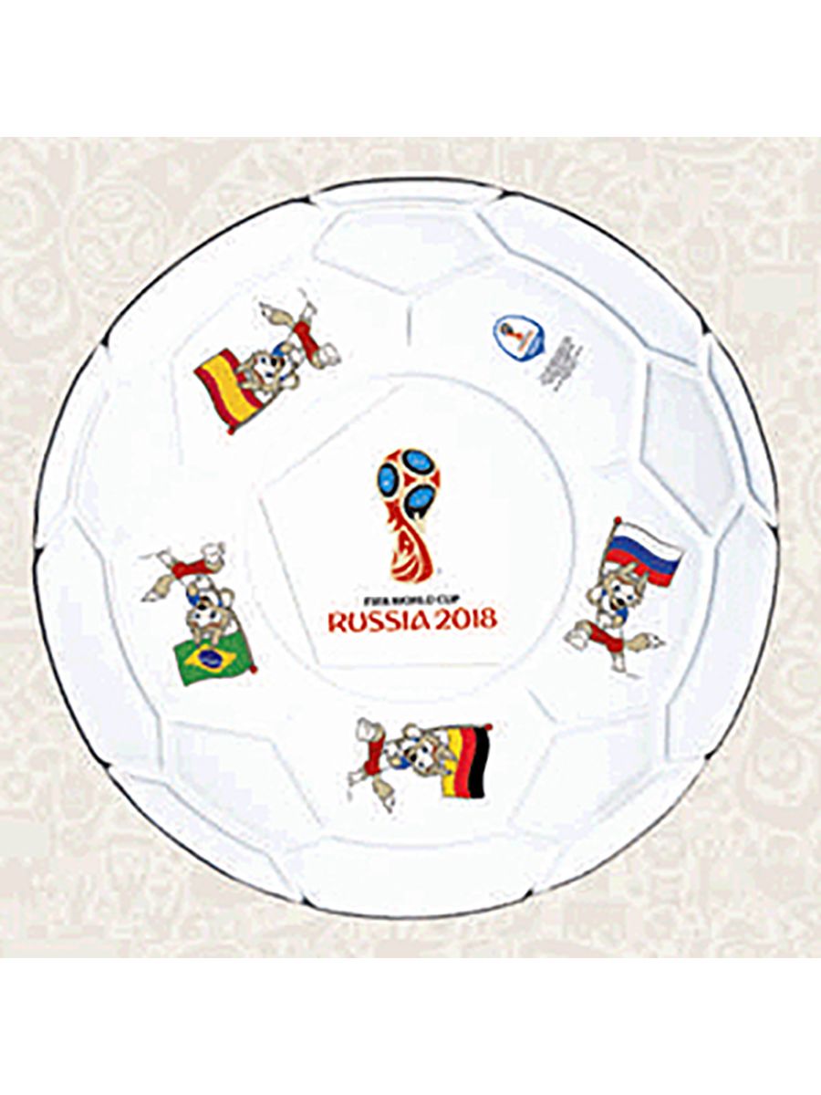 

Набор из 6 тарелок FIFA круглая 31х31 см, Arcoroc, N7158_6, CB-N7158