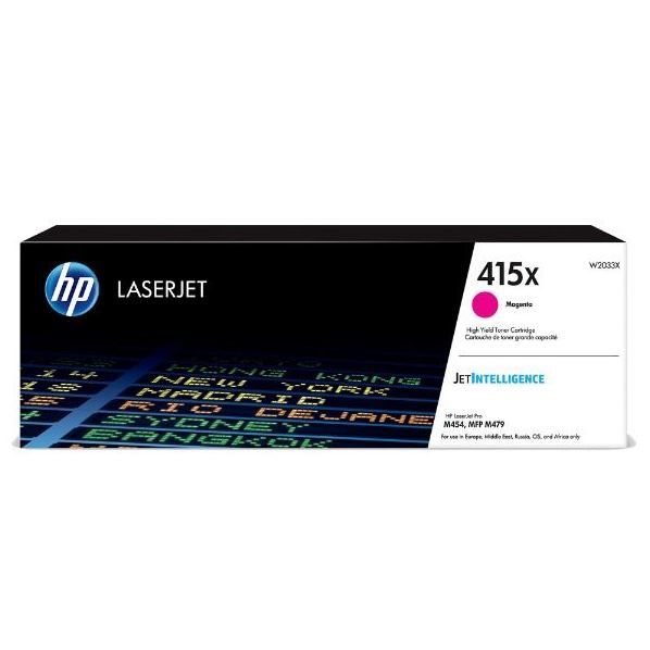 Картридж для лазерного принтера HP W2033X (415X) Magenta