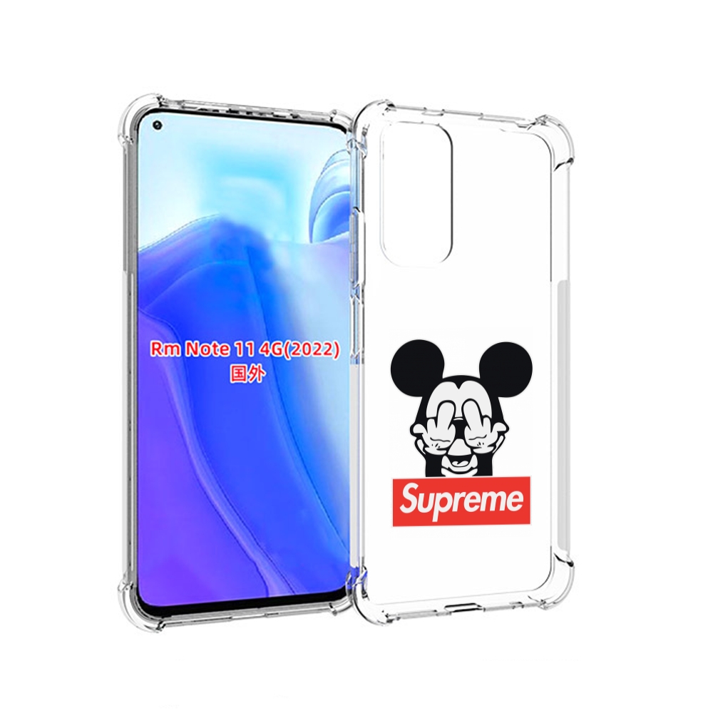 

Чехол MyPads Супримовский-Микки-маус для Xiaomi Redmi Note 11 4G ( Глобальная версия ), Tocco