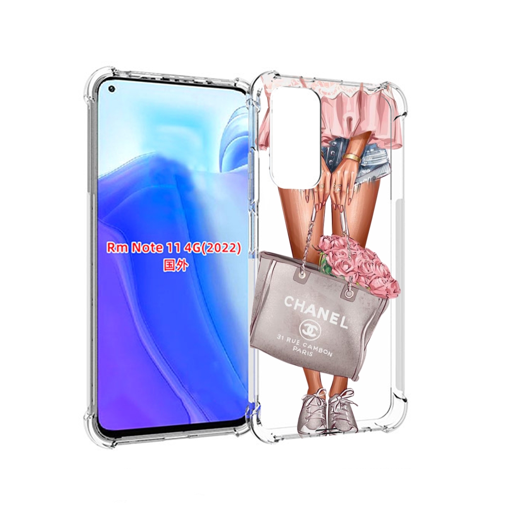 

Чехол MyPads Сумка-с-цветами женский для Xiaomi Redmi Note 11 4G ( Глобальная версия ), Tocco
