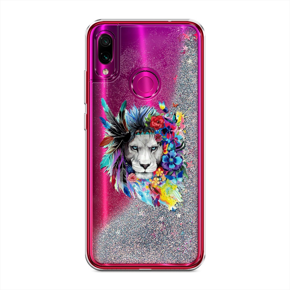 

Чехол Awog на Xiaomi Redmi Note 7 "Гавайский лев", Разноцветный, 34791-1