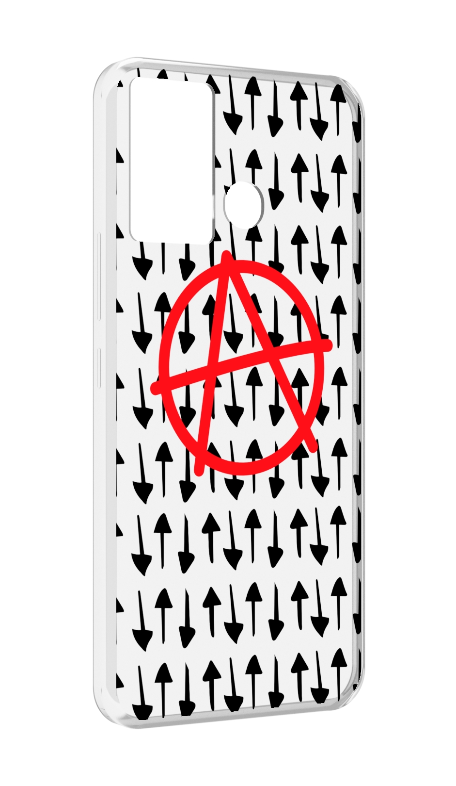 

Чехол MyPads анархия-панк для Infinix Hot 12 Play, Прозрачный, Tocco