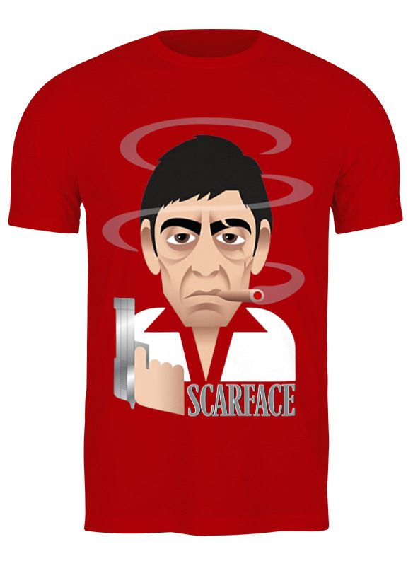 

Футболка мужская Printio Tony montana - scarface 2525908 красная M, Красный, Tony montana - scarface 2525908