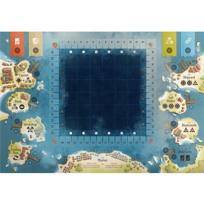 

Настольная игра Rock Manor Games Seas of Havoc Playmat на английском языке, RMA300MAT