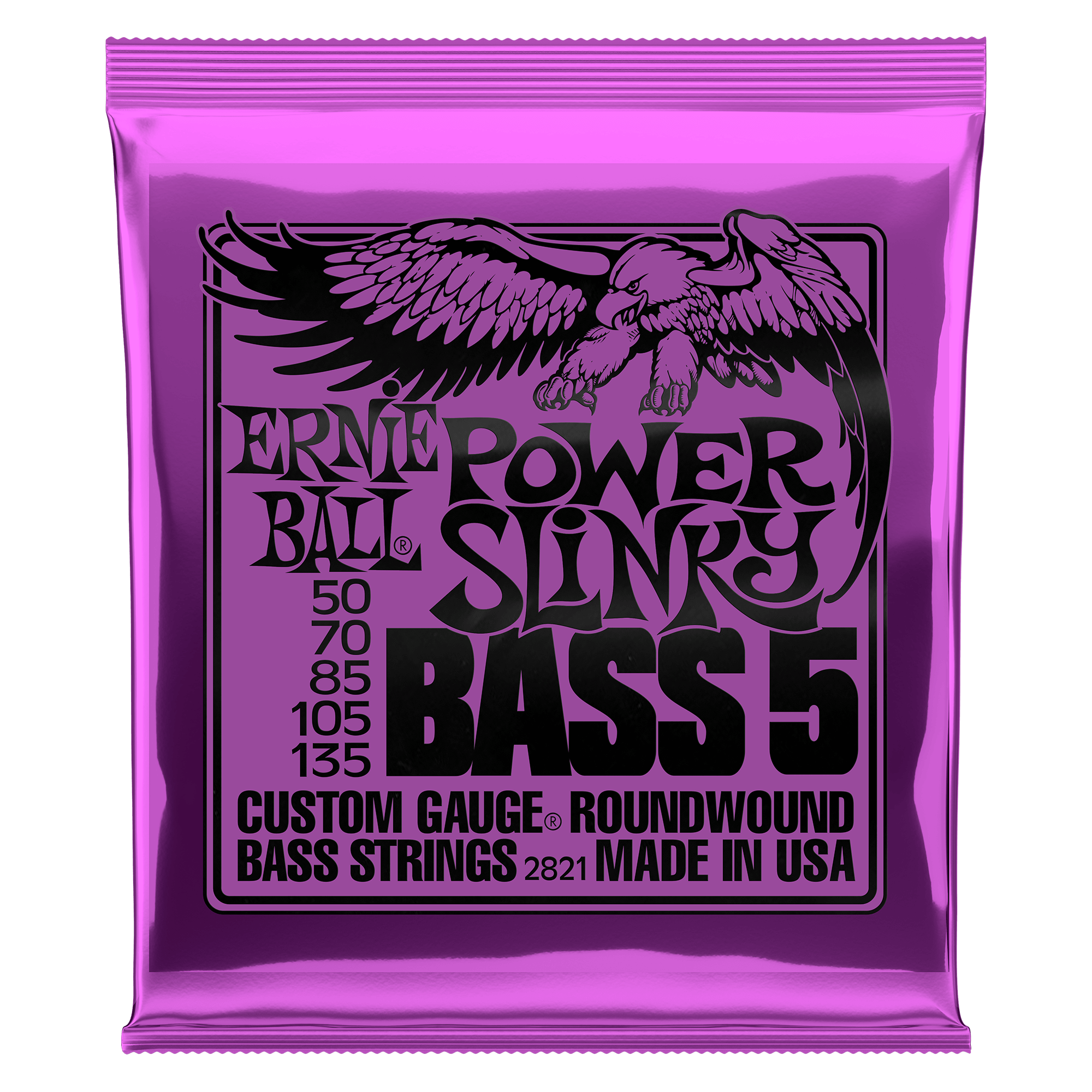 фото Струны для бас-гитары ernie ball 2821