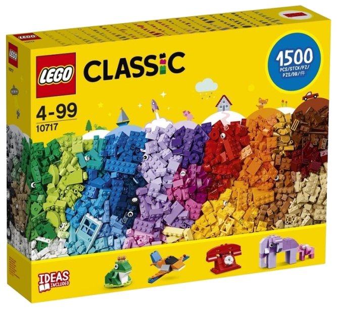 

Конструктор LEGO Classic 10717 Кубики, кубики, кубики!