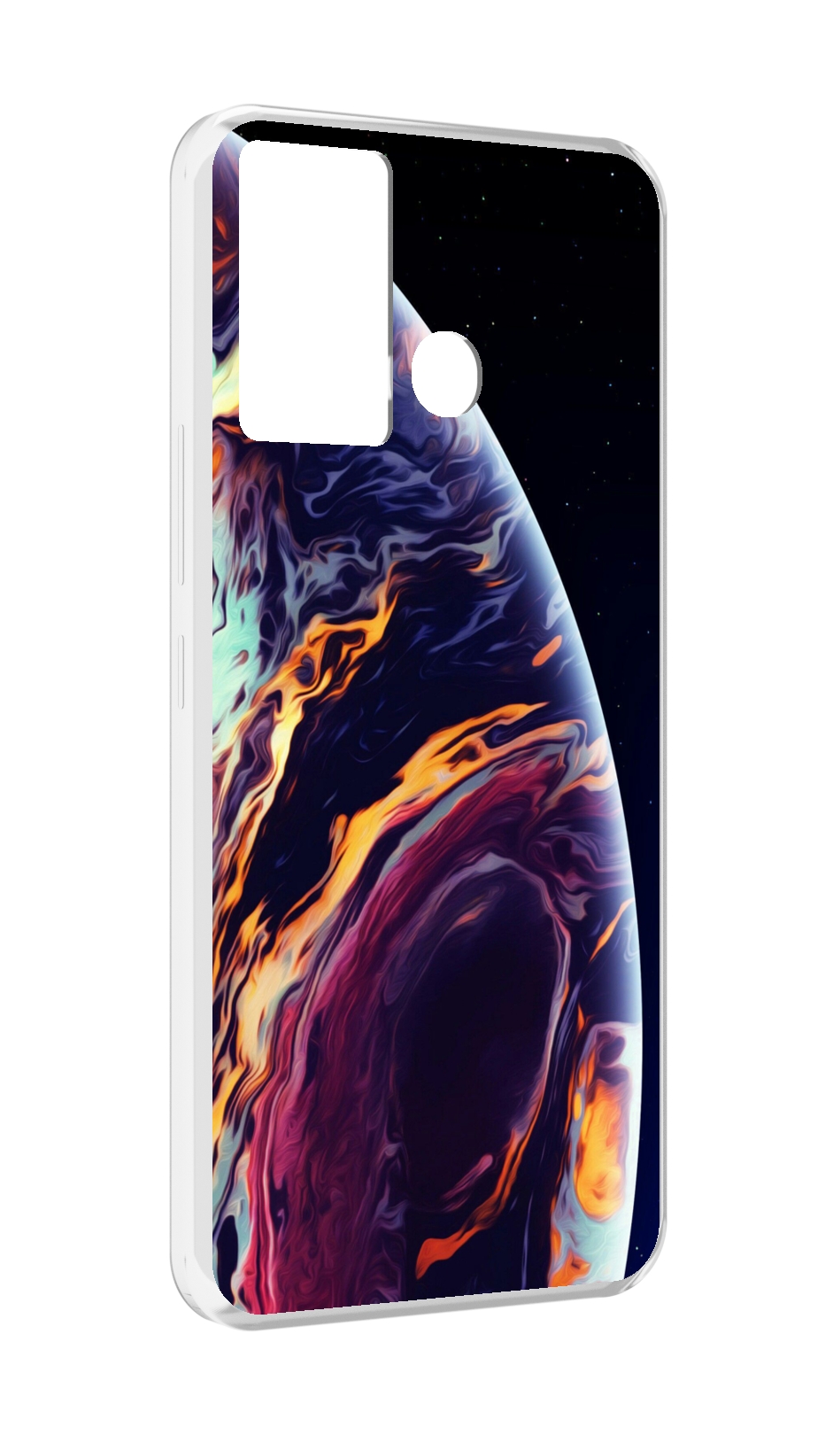 

Чехол MyPads акварельная планета для Infinix Hot 12 Play, Прозрачный, Tocco