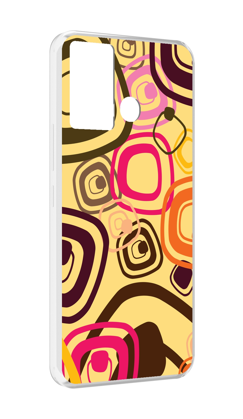

Чехол MyPads абстракция-на-желтом-фоне для Infinix Hot 12 Play, Прозрачный, Tocco