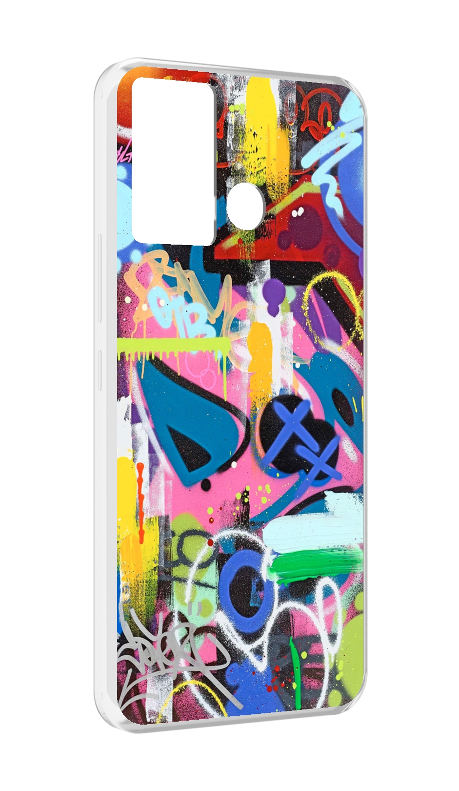 

Чехол MyPads абстракция-графити для Infinix Hot 12 Play, Прозрачный, Tocco