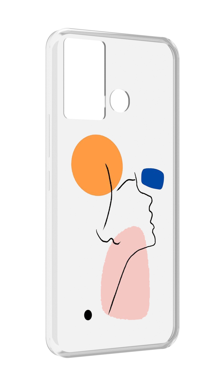 

Чехол MyPads абстракция девушки женский для Infinix Hot 12 Play, Прозрачный, Tocco