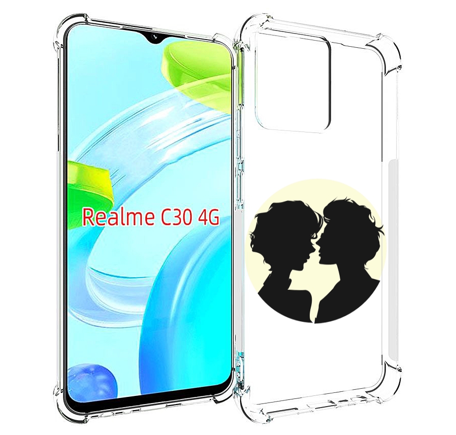 фото Чехол mypads картина для realme c30 4g / narzo 50i prime