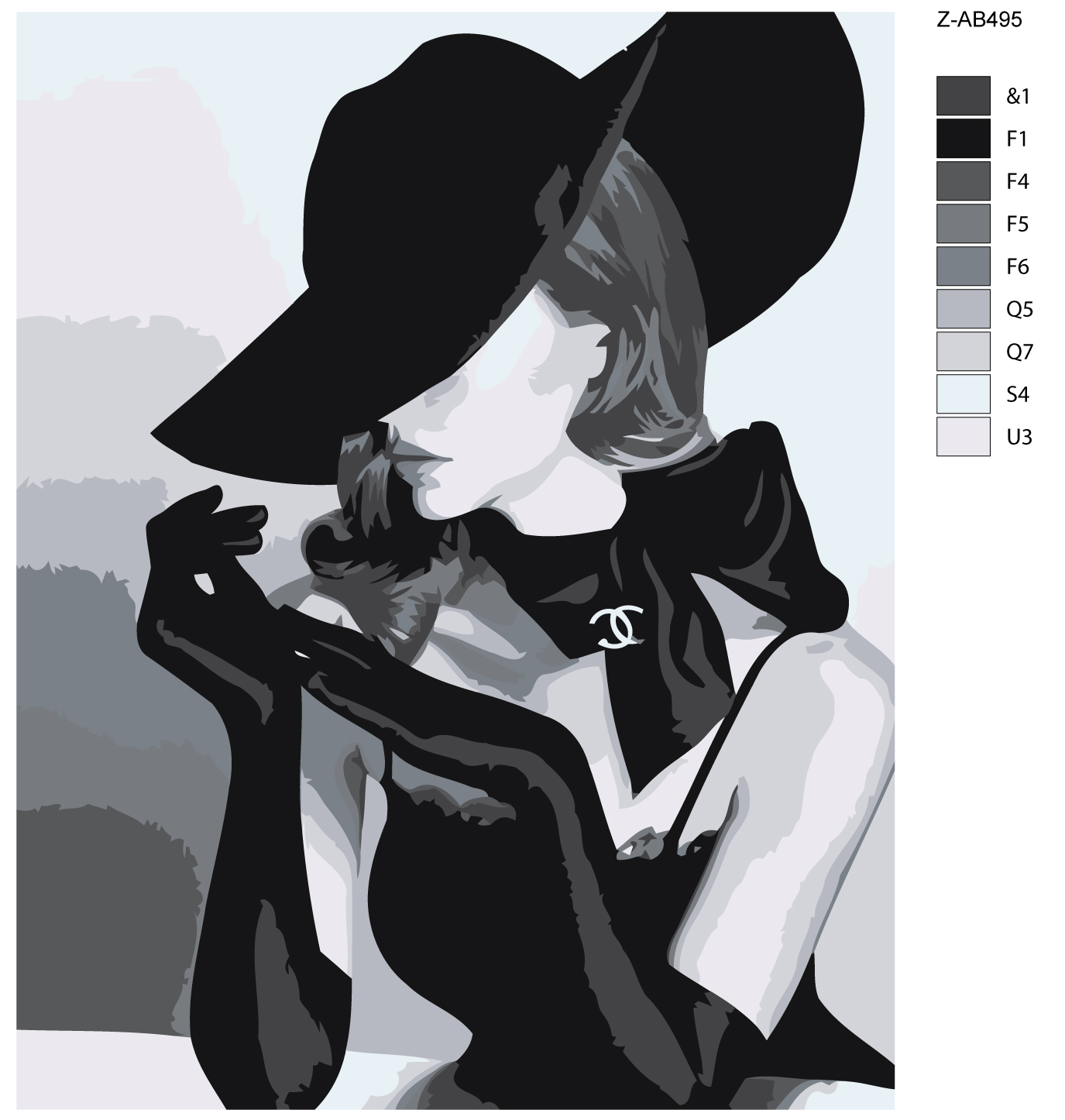 

Картина по номерам, Живопись по номерам, 72 х 90, Z-AB495, Z-AB495