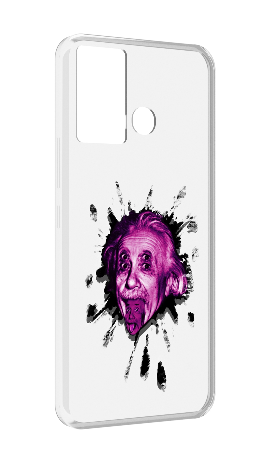 

Чехол MyPads Эйнштейн для Infinix Hot 12 Play, Прозрачный, Tocco