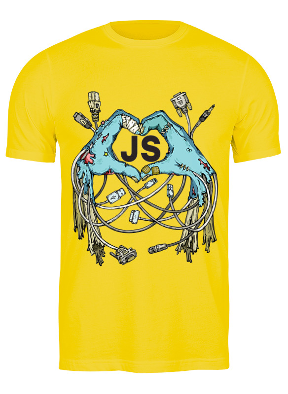 

Футболка мужская Printio Javascript 2456103 желтая M, Желтый, Javascript 2456103