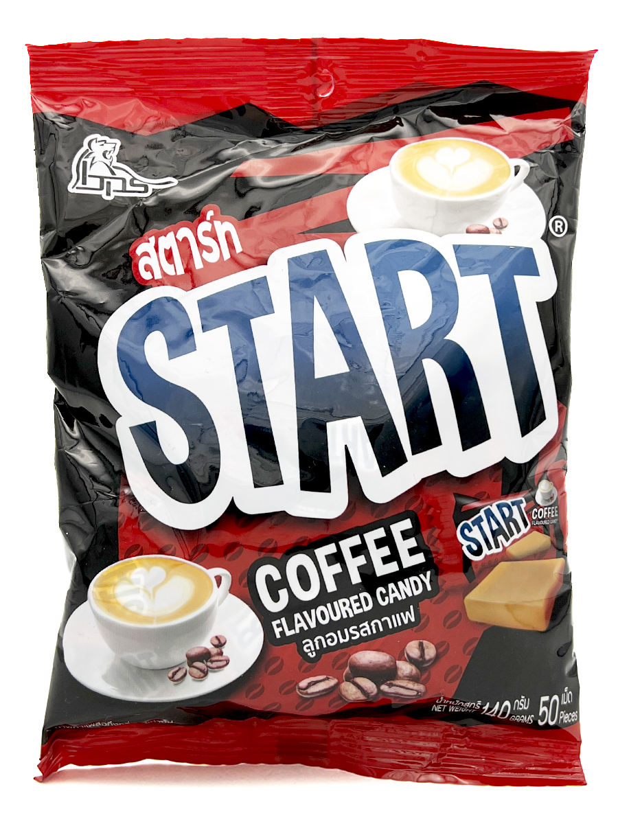 Конфета Boonprasert Start Coffee Flavoured Candy жевательная со вкусом кофе, 140 г