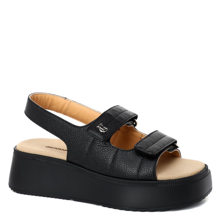 

Сандалии женские Giovanni Fabiani S23768 черные 41 EU, S23768