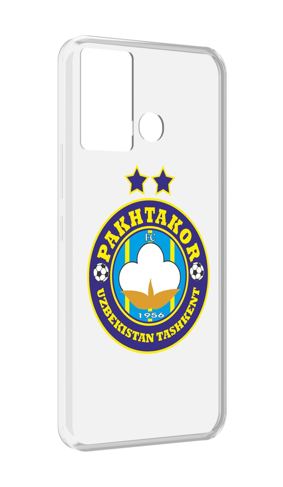 

Чехол MyPads Фк Пахтакор Pakhtakor мужской для Infinix Hot 12 Play, Прозрачный, Tocco