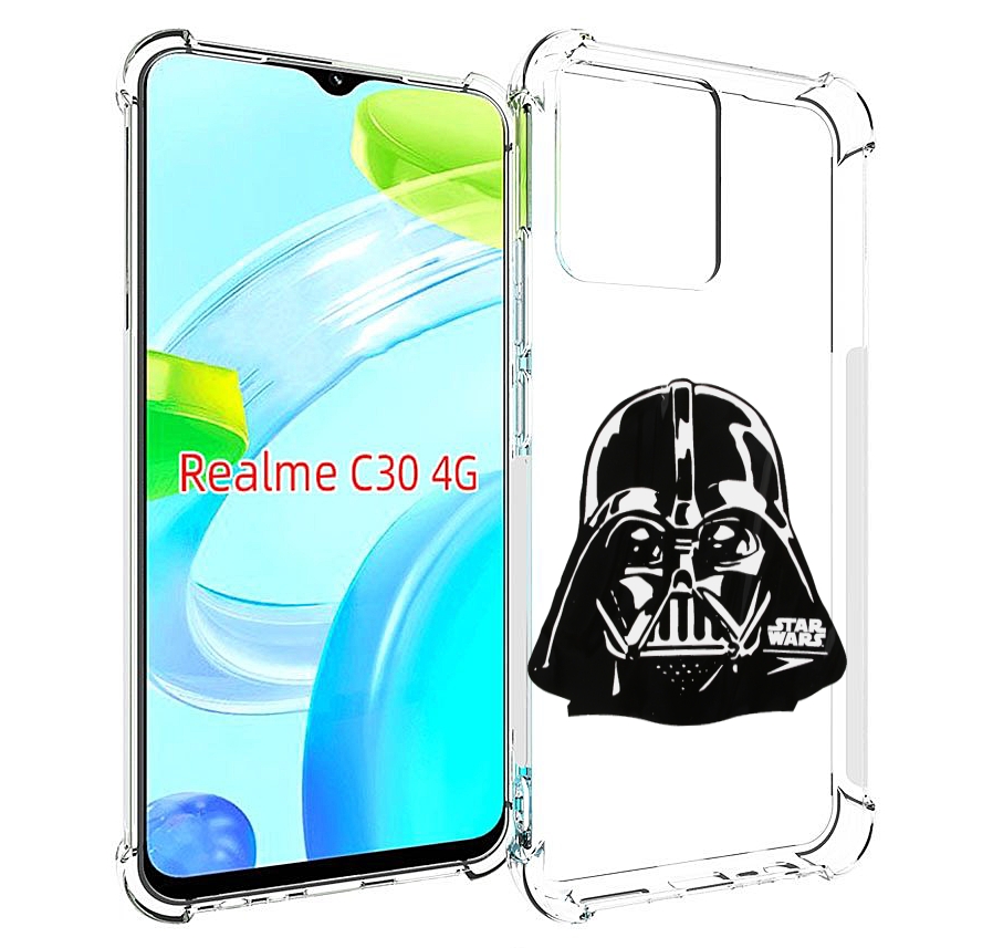 

Чехол MyPads Звездные-войны для Realme C30 4G / Narzo 50i Prime, Прозрачный, Tocco