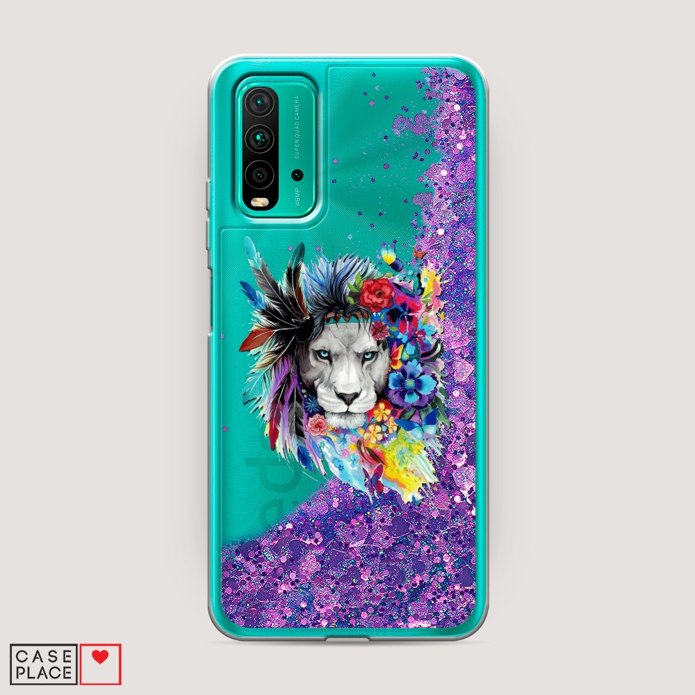 

Чехол Awog на Xiaomi Redmi 9T "Гавайский лев", Разноцветный, 39892-1
