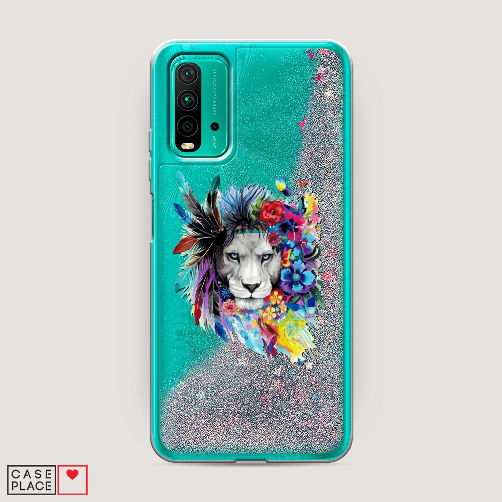 

Чехол Awog на Xiaomi Redmi 9T "Гавайский лев", Разноцветный, 39891-1